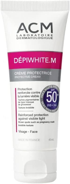 ACM DEPIWHITE.M SPF 50+ PROTECTIVE CREAM FOR ALL SKIN TYPES | 40ML